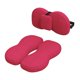 thumbnail image 5 of Cojín de asiento con almohada para la espalda Cojín para silla de escritorio Cojín para la cadera Silla de computadora Rojo, 5 of 9
