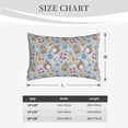 thumbnail image 6 of Bixox Summer Time With Gnome Printed Pillow Protector,Super Soft Ideal for Home,Guests,Rentals - 20"x30", 6 of 8