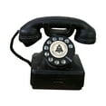 thumbnail image 3 of LAMIRO Rotary Dialing Telephone Statue Antique Corded Telephone for Cafe Desk Hotel, 3 of 4