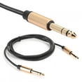 thumbnail image 1 of Línea De Audio Portátil Negro De 6,5 Mm Macho A Macho, Cable De Audio Macho A Macho Trenzado Plug And Play, Para Mezclador Para Micrófono, 1 of 7