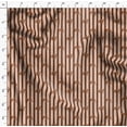 thumbnail image 4 of Soimoi Brown Fabric - By the Yard - 42 Inch Wide - Stripe & Jumping Leopard Animal Pattern Textile - Bold Stripes with the Energetic Leap of a Leopard Printed Fabric, 4 of 6