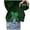 Dark Green, variant on TIANZEN Womens Sweatshirts Side Bow Appliqué Sweatshirt Oversize Sweatshirts Crewneck Long Sleeve Pullover Top Hoodies plus Size