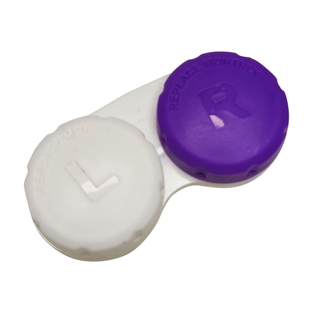 Promotion!Maojin Estuche colorido para gafas de contacto, Kit de inmersión, embalaje a prueba de fugas, adecuado para estuche pequeño para exteriores con tapa de rosca