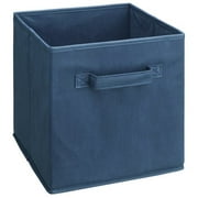 Closetmaid Multi-Purpose Fabric Storage Drawer, Blue, Adult Use, 11.00"H x 10.50"W x 10.50"D