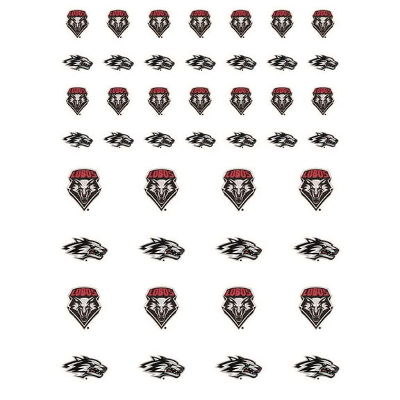New Mexico Lobos Small Sticker Sheet - 2 Sheets