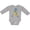 AC-Heather Grey, variant on Inktastic Down Syndrome Awareness Blue and Yellow Hearts Ribbon Boys or Girls Long Sleeve Baby Bodysuit