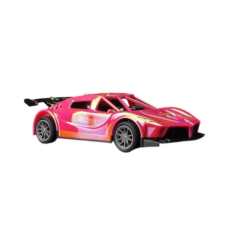 Inertial Racing Car Toy for Kids – Cool Sports Car Model with Rubber Wheels Push-and-Go Simulation Vehicle Durable Gift for Boys