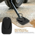 thumbnail image 6 of WORGEOUS 5pcs Motorcycle Kickstand Cushions Professional Motorbike Side Stand Mats (Black), 6 of 8