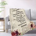 thumbnail image 6 of Daughter in Law Gifts Blanket, Gifts for Daughter-in-Law Birthday, Daughter in Law Gifts for Wedding Day, Daughter in Law Birthday Gifts, Present for Women Daughter in Law Throw 60"x50", 6 of 6