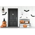 thumbnail image 5 of 20" x 14" Simply Daisy Halloween Boo Ticking Polyester Indoor/Outdoor Pillow, Dark Red Qty 1, 5 of 6