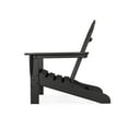 thumbnail image 2 of POLYWOOD Classic Outdoor Adirondack Chair in Black, 2 of 4