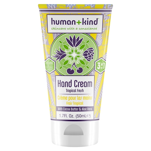 Crema de manos - Tropical Fresh 50ml Human+Kind Human+Kind Hand-Elbow-Feet Cream - Tropical Fresh Cream Unisex 1.7oz