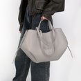 thumbnail image 3 of Bolso de mano retro para mujer bolso de hombro elegante de cuero PU bolso de viaje con conjunto de monedero, 3 of 9