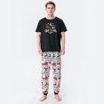 thumbnail image 2 of MASRIN Matching Pjs For Family Christmas Pajamas for Family Pjs Matching Set Family Christmas Pajamas Soft Xmas Pajamas Matching Sets Top Pants Christmas Hat Pjs, 2 of 5