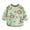 #0075-Green, variant on Favoffer Long Sleeve Baby Infant Bibs for Toddlers, Waterproof, Boys Girls Smock with Food Catcher Pocket for Feeding, Eating