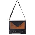 thumbnail image 2 of for Samsung Galaxy Tab 12.4" S8plus/X800/X806/S7FE/T730/T733/T736/T738/S7plus/T970/T975 Protective Envelope Case, PU Leather w/Pen Holder/Card Slot/Hand Strap Wallet Shoulder Bag Carrying Case,Coffee, 2 of 6