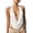 A-White1798, variant on Womens Tank Tops Sequin Draped Cowl Neck Summer Sleeveless Camisole Halter Tie Back Beach Vacation Tops