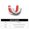 thumbnail image 6 of Hayabusa Combat Sports Mouth Guard Youth, Kids and Adult Sizes Comes With Case - Black/White, Adult, 6 of 6
