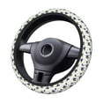 thumbnail image 4 of Haiem Tractor And Vehicle Print Steering Wheel Cover 15 Inches for Women Men, Neoprene Anti-Slip Cute Car Steering Wheel Grip Wrap Car Accessories Protective Case Cover for Vehicle Truck SUV, 4 of 8