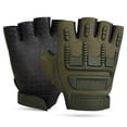 thumbnail image 1 of Guantes Tácticos de Medio Dedo Motociclista – Protección con Palma Antideslizante 3D y Ajuste de Muñeca | Ciclismo, Senderismo, Entrenamiento y Actividades Outdoor, 1 of 10