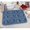 thumbnail image 2 of Fox Run 4493 Mini Heart Muffin Pan, 12-Cup, Preferred Non-Stick, 2 of 5
