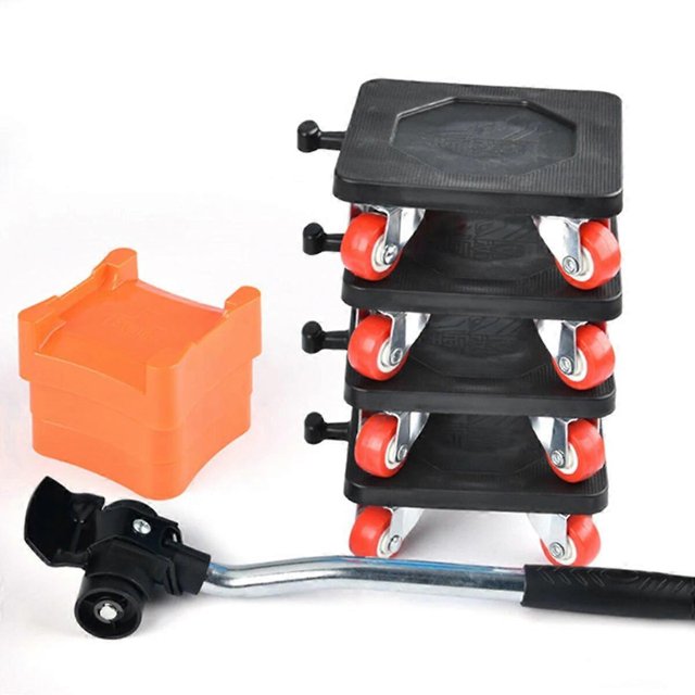 Professional Furniture Transport Lifter Tool Set 400KG Heavy Stuffs Furniture Mover Tool Mover Roller with Wheel Bar Moving Hand