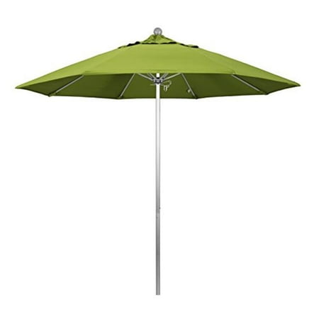 California Umbrella Alto908002 5429 9 Ft Round Aluminum Fiberglass Silver Pole Sunbrella Macaw Umbrella Walmart Canada