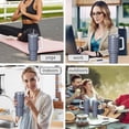 thumbnail image 7 of Christmas 40oz Tumbler– Stainless Steel Insulated Tumbler with Handle and Straw, Large Capacity Travel Cup for Hot & Cold Drinks, 7 of 7