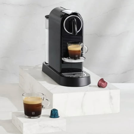 Nespresso - CitiZ Espresso Machine by De'Longhi - Limousine Black