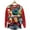 #03 Multicolor, variant on 2025 Merry Christmas Sweatshirts Women's Fleece Crewneck Sweaters Fashion Christmas Printed Long Sleeve Blouses Casual Loose Shirts Xmas Holiday Pullover Tops