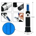 thumbnail image 4 of Portable 3 In 1 Hand Held Grape & Alcohol Wine Refractometer (, Baume and W25V/V Scales), 4 of 6