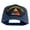 Navy, variant on 1st Armored Division Old Ironsides Patched Solid Cotton Twill Pro Style Cap - Navy OSFM