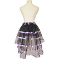 thumbnail image 3 of Women's Tulle Tutu Bustle Skirts Steampunk Victorian Tutu Skirt Tie-on Tulle Underskirt, 3 of 9