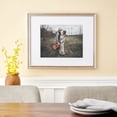 thumbnail image 2 of Studio Decor Home Champagne Wooden Frame with Mat, 2 of 3