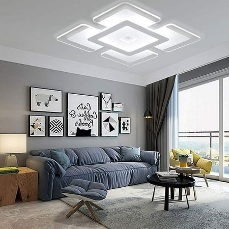 

DENEST Modern Square Nordic Ultra Thin LED Ceiling Lights
