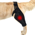 thumbnail image 4 of Adjustable Neoprene Dog Leg Brace with Mesh Fabric - M Size (21CM Length) for Injury Recovery, Anti-Lick Protection, Joint Support, and Post-Surgery Care in All Breeds - Lightweight, Secure Velcro &, 4 of 7