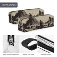 thumbnail image 4 of Balery Western Desert Cowboy Estuche de Lápices de Cuero Impreso, Estuche para Suministros de Arte, Estuche de Lápices con Cremallera, Estuche de Almacenamiento de Papelería, 4 of 7