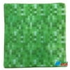 Minecraft Inspired Block Pattern Small Beverage Napkins - Green