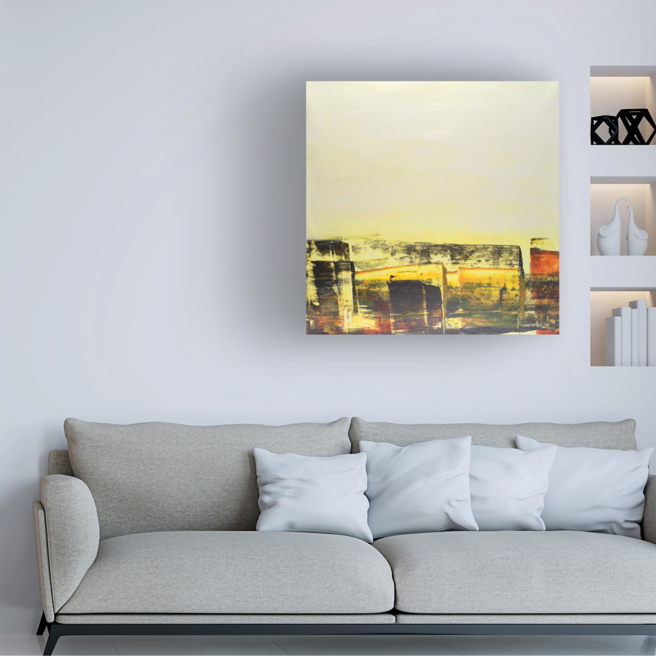 Trademark Fine Art Sharon Gordon Embellished Boxes I Canvas Wall Art