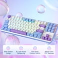thumbnail image 2 of Teclado Gaming Redragon K707 PRO 80% inalámbrico RGB 87 teclas, 2 of 9
