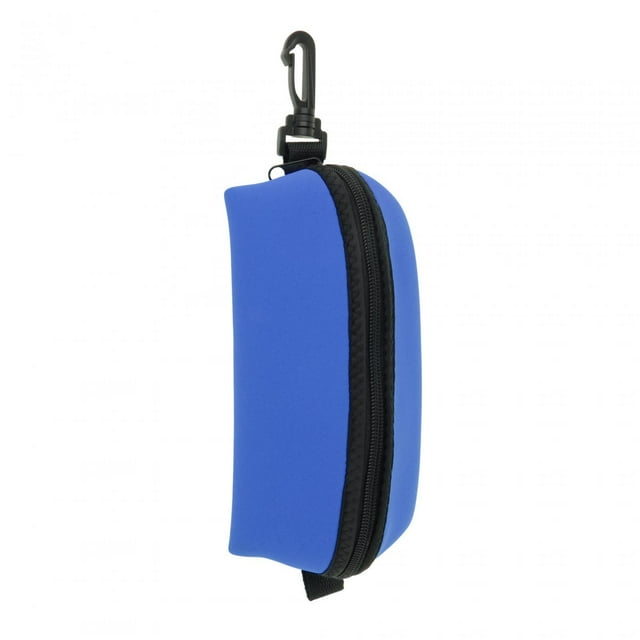 Estuche para máscara de buceo, bolsa para máscara de buceo, pequeña bolsa protectora para máscara de buceo, para gafas de buceo con cámara de movimien azul