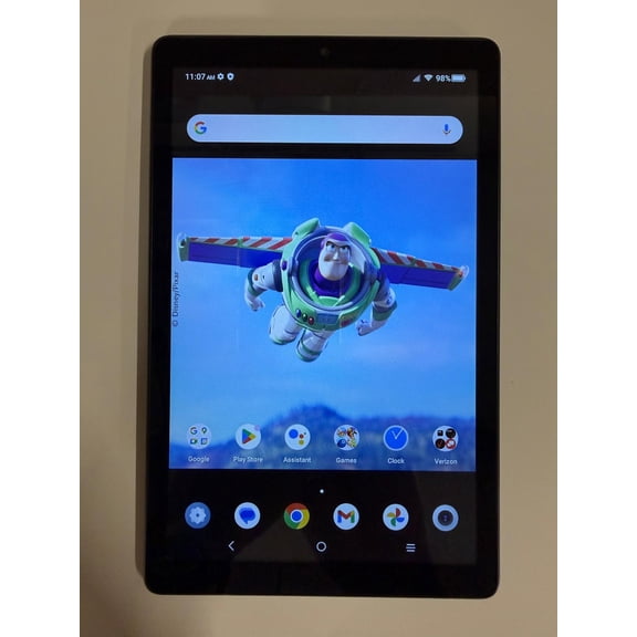 Pre-Owned TCL TAB Disney Edition 2 - 64GB (Wifi + Unlocked LTE) No Case Included - Black
