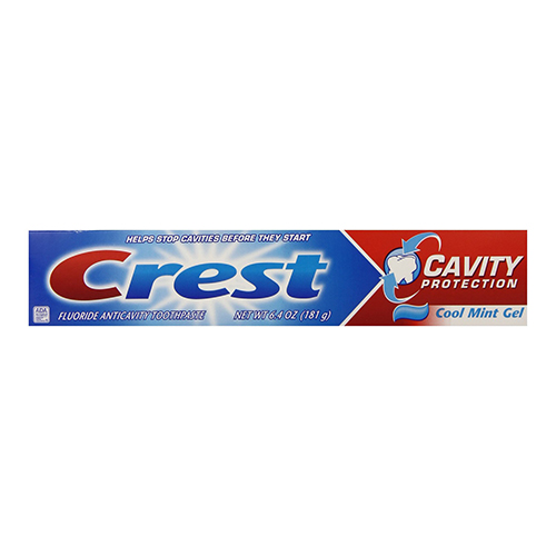Crest Gel, Cavity Protection Cool Mint 6.4 Oz, 2 Pack
