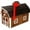 Beige and Black, variant on Amish-Made Wooden Semi Tanker Truck Toy