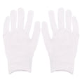 thumbnail image 2 of HONGLIN Cotton Gloves for Dry Hands Sleeping, Soft Moisturizing Eczema Gloves Overnight, Stretchable White Gloves Women & Men for Coin Jewelry Silver Inspection, 2 of 9