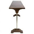 thumbnail image 4 of Argentato Console Table Brown/Antique Silver, 4 of 9