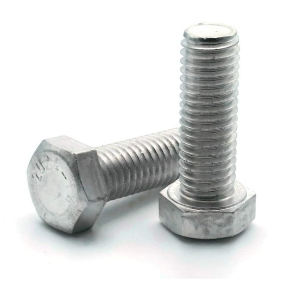 Boulons Hexagonaux en Aluminium 1/4-20 Filetage Complet Vis à Bouchon Hexagonal 1/4-20 x 1 Pouce Qt 100