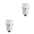 thumbnail image 1 of Advancent Bombillas de actualización LED P13.5S de alto brillo, bombilla PR2 ligera para acampar, luz de repuesto para antorcha C/D, Kit de Tipo 2 2piezas, 1 of 6