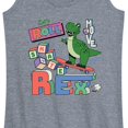 thumbnail image 3 of Disney - Toy Story - Skateboard Rex - Women's Racerback Tank Top, 3 of 5