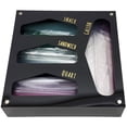 thumbnail image 7 of OnDisplay Luxe Acrylic Kitchen Drawer Zip Food Storage Bag Organizer (Black), 7 of 7